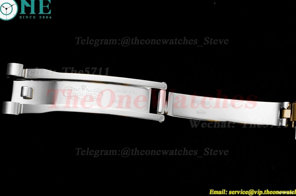 White SS TWS NH05 Dia Datejust 28mm Ladies Dial YG 0415